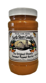 North Shore Goodies The Original Chunky Coconut Peanut Butter 8 oz