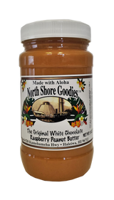 North Shore Goodies The Original White Chocolate Raspberry Peanut Butter 8 oz