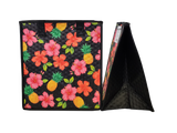 Tropical Paper Garden Hawaiian Hot/Cold Reusable Medium Bag - ON VACATION BLACK