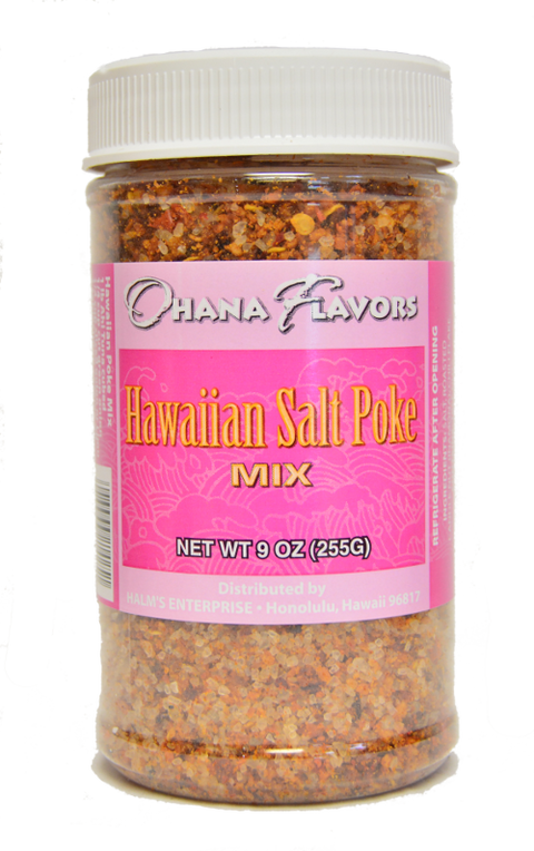 Ohana Flavors Hawaiian Salt Poke Mix with INAMONA 9oz