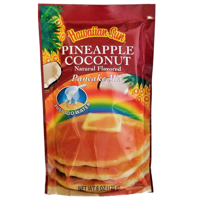 Hawaiian Sun Pancake Mix - Pineapple Coconut 6oz