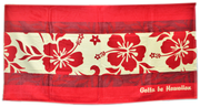 Beach Towel- Hibiscus 30" x 60"