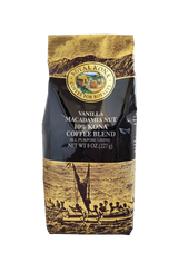 Royal Kona Coffee - Vanilla Macadamia 10% Coffee Blend 8oz