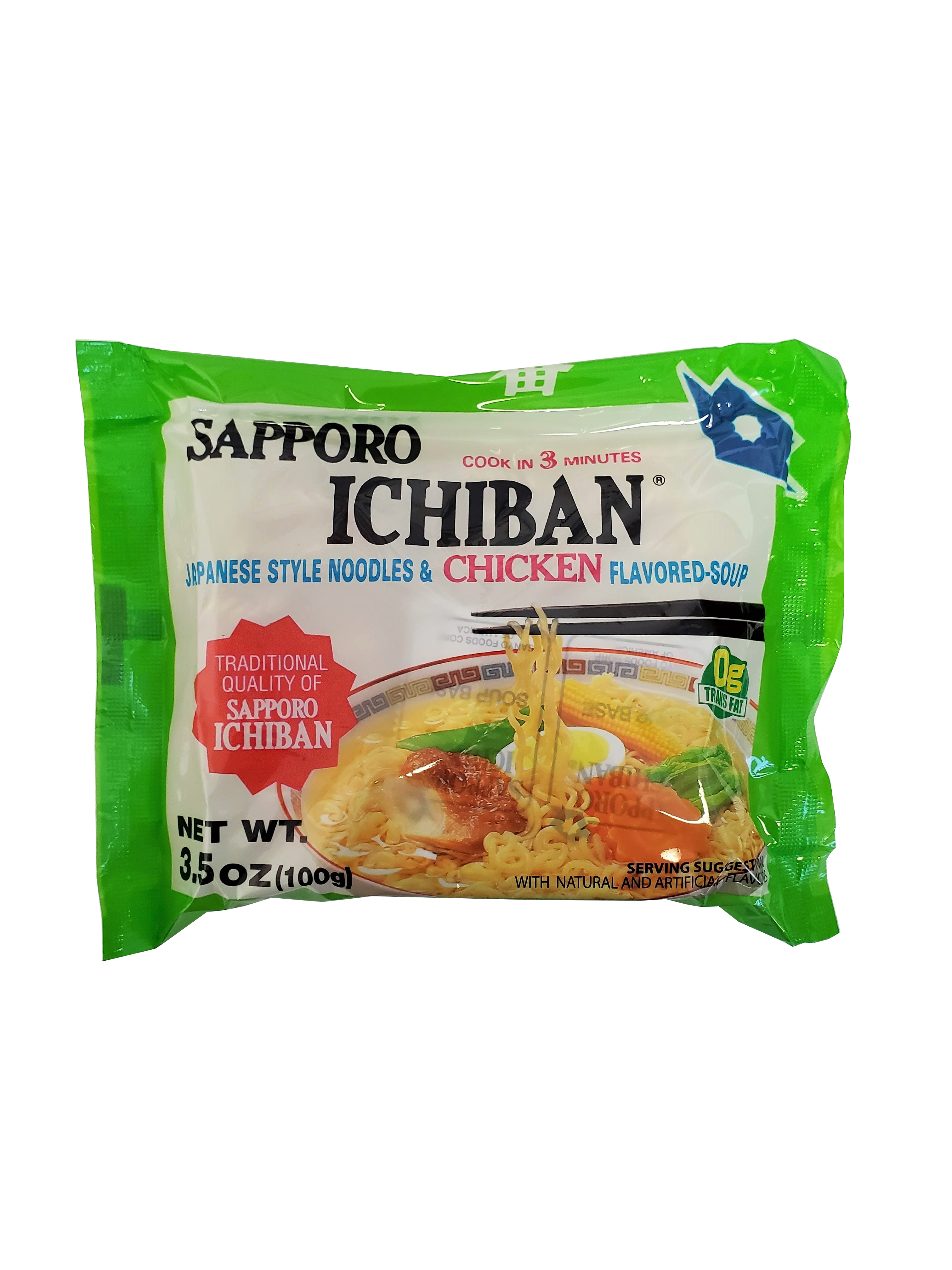 Sapporo Ichiban Chicken Ramen 3.5oz– Hawaii Food To You