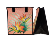 Tropical Paper Garden Hawaiian Hot/Cold Reusable Medium Bag - SUNKISS PEACH