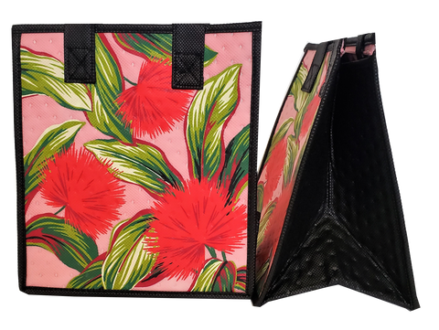 Tropical Paper Garden Hawaiian Hot/Cold Reusable Small Bag - SUPERSTAR CORAL