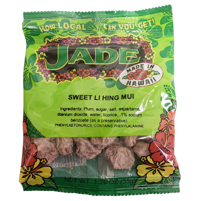 Jade Sweet Li Hing Mui 1.25 oz - White (NOT FOR SALE TO CALIFORNIA)