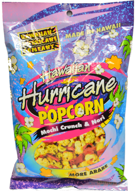 Hawaiian Hurricane Pre-Popped Popcorn Mochi Crunch & Nori 4oz