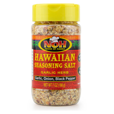 NOH Hawaiian Seasoning Salt Garlic Herb 7oz