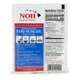 NOH Hawaiian Style Teri-Burger 1.5oz