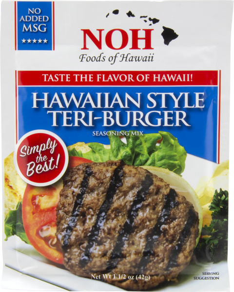 NOH Hawaiian Style Teri-Burger 1.5oz