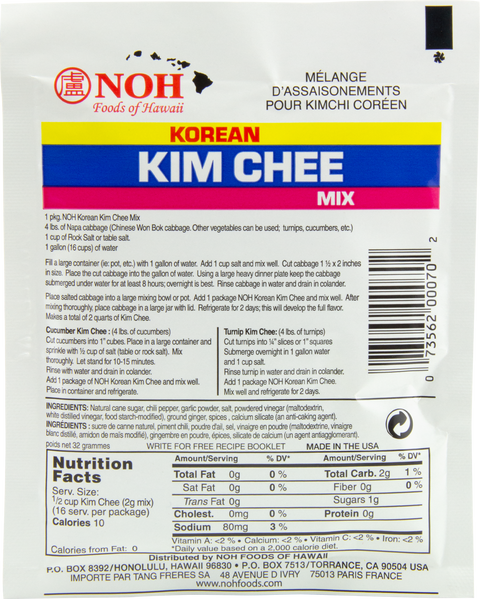 NOH Korean Kim Chee Base 1.13oz