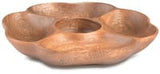Wooden 4 Container Flower Tray 1.5" x 10"