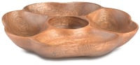 Wooden 4 Container Flower Tray 1.5" x 10"